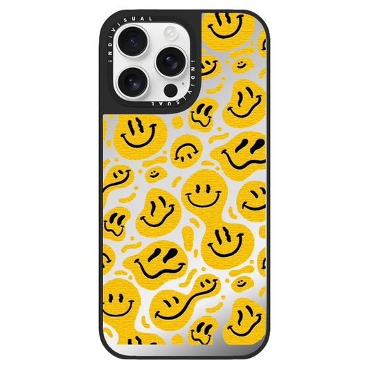 Melting Smiley Face Phone Case_Clear Impact Phone Case [1459626]