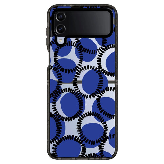 Blue Circle Pattern_Samsung Z Flip [1503082]