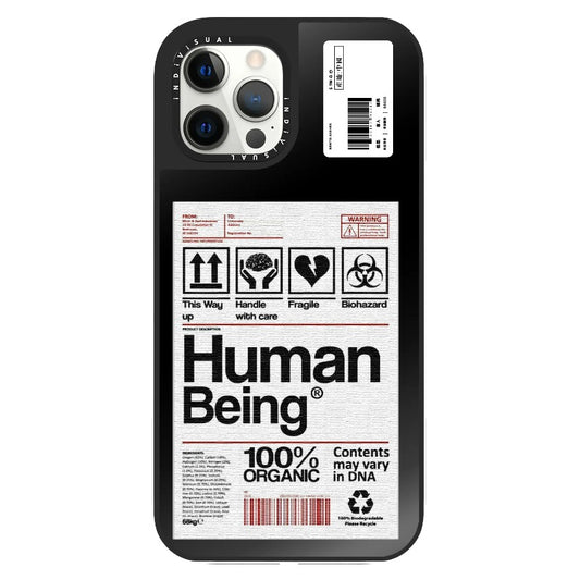 100% Human Being Certification Phone Case_Clear Impact Phone Case [1446933]