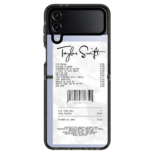 T.S Debut Receipt Phone Case_Samsung Z Flip [1505136]