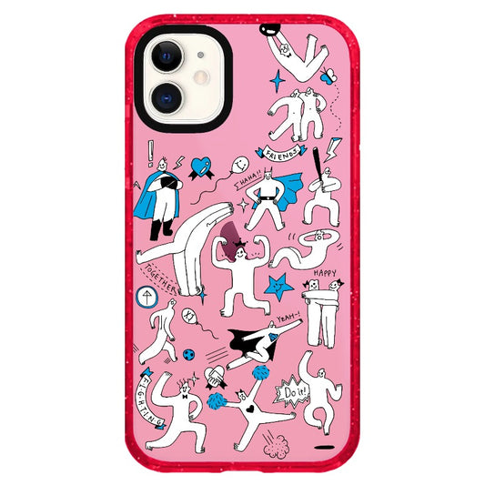 Friends Together_iPhone Clear Impact Case Limited  [1506807]