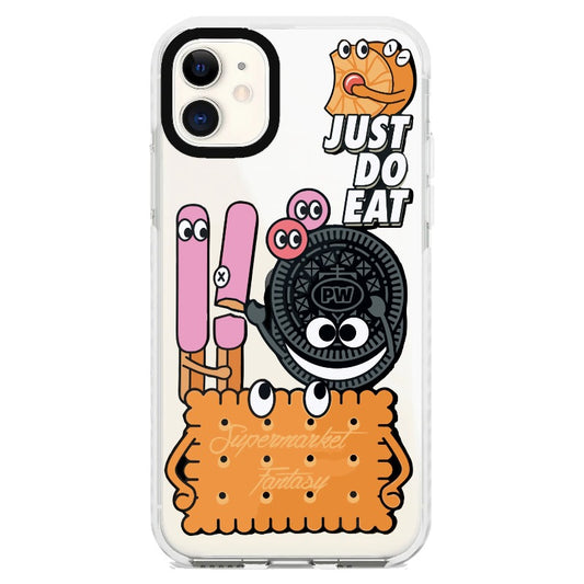 "Just Do Eat!"_iPhone Clear Impact Case [1502868]