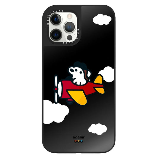 Pilot Puppy_Clear Impact Phone Case [1599083]