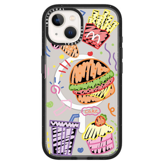 Burger and Fries Foodie Phone Case_ iPhone Ultra-MagSafe Case [1503049]