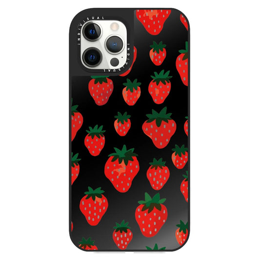 Strawberry Pattern 3 Phone Case_Clear Impact Phone Case [1495309]