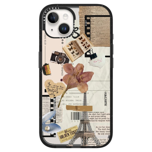 Fall Aesthetic Collage Phone Case_Clear Impact Phone Case [1387378]