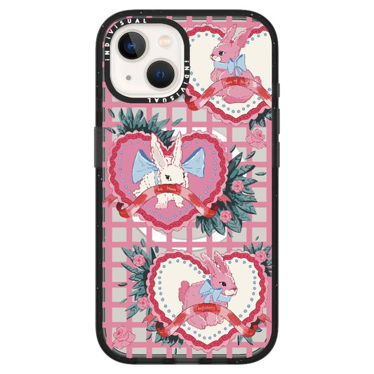 Heart, Rabbits and Roses_ iPhone Ultra-MagSafe Case [1507553]