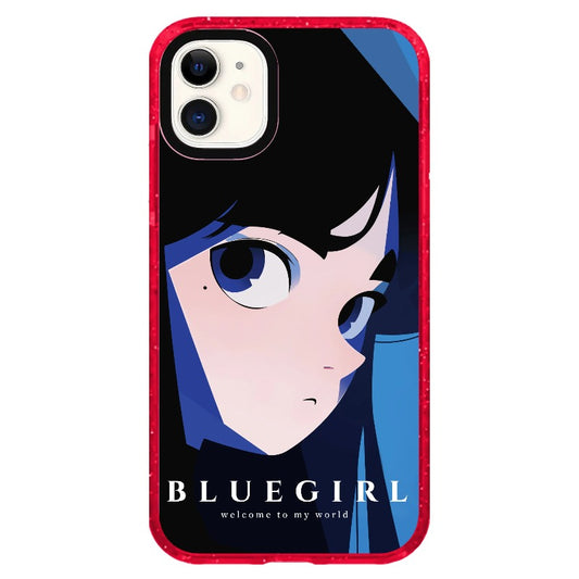 Blue Girl_iPhone Clear Impact Case Limited  [1503109]