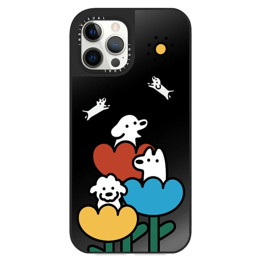 Garden Puppy_Clear Impact Phone Case [1594643]