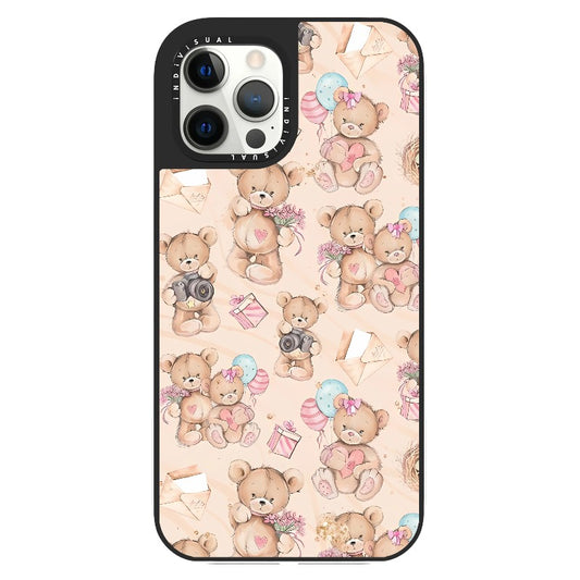 Teddy Bear Photographer_Clear Impact Phone Case [1531299]