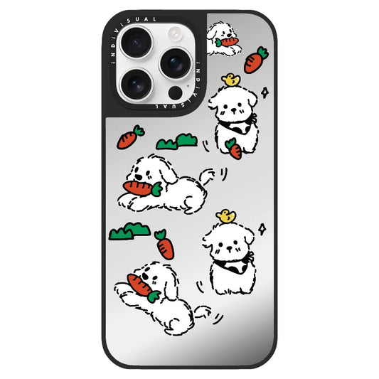 Puppy and Carrots_Clear Impact Phone Case [1504378]