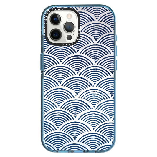Blue Waves Pattern Phone Case_iPhone Ultra-Impact Case [1506927]