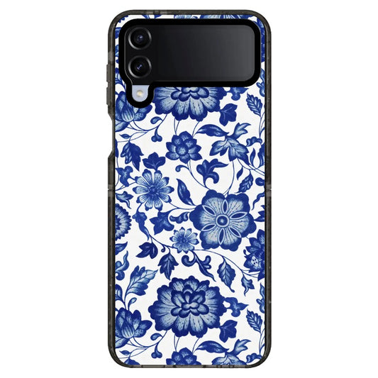 Classy China Blue and White Porcelain Phone Case_Samsung Z Flip [1463402]