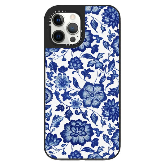 Classy China Blue and White Porcelain Phone Case_Clear Impact Phone Case [1463402]