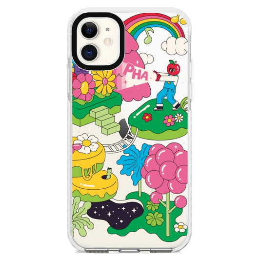 Imaginary Garden_iPhone Clear Impact Case [1499243]