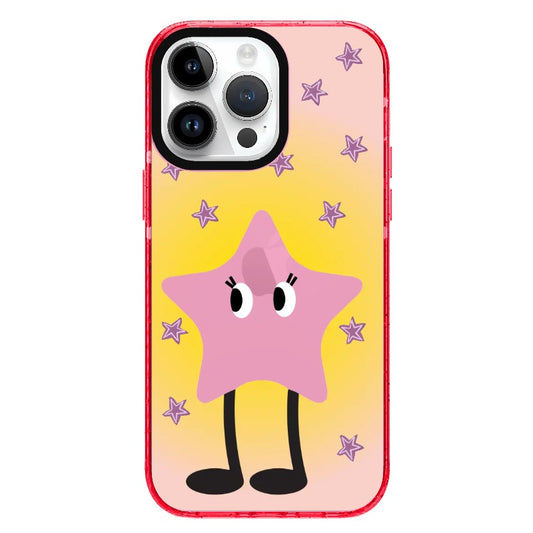 Yellow Star Phone Case_iPhone Clear Impact Case Limited  [1516727]