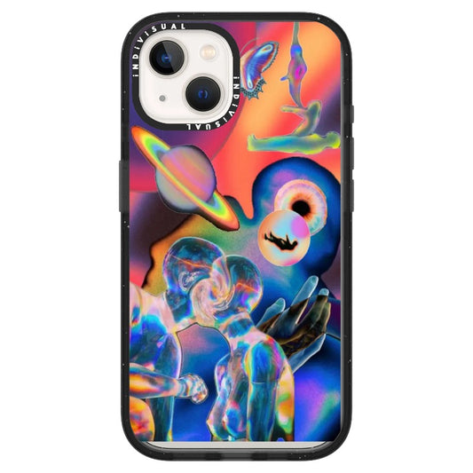 Psychedelic Art Style Human and the Universe Phone Case_ iPhone Ultra-MagSafe Case [1459709]