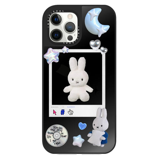 Miffy Polaroid Style Y2K Phone Case_Clear Impact Phone Case [1257415]