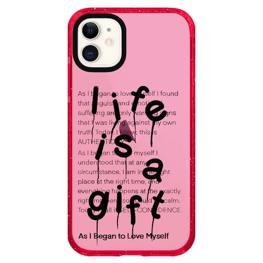 "Life is a Gift"_iPhone Clear Impact Case Limited  [1507537]