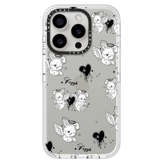 Bunny Angel and Black Heart_iPhone Ultra-Impact Case [1502841]