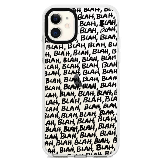 Blah Blah Blah Blah..._iPhone Clear Impact Case [1502940]