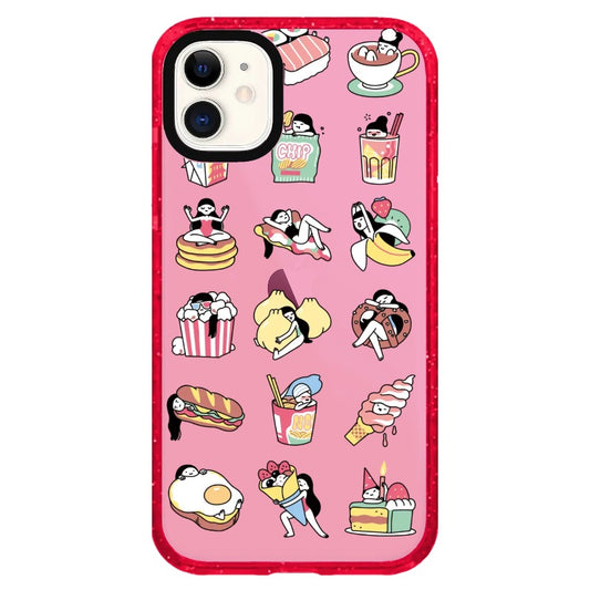 Foodie Girl _iPhone Clear Impact Case Limited  [1502036]