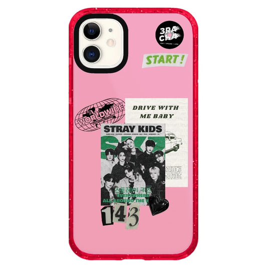 Stray Kids Inspired Phonecase_iPhone Clear Impact Case Limited  [1024222]