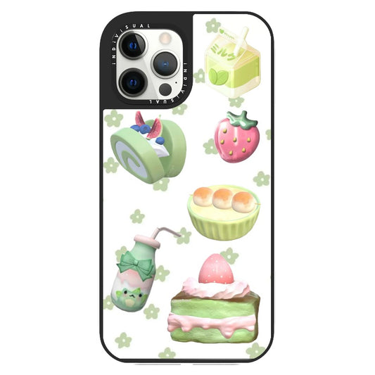 Strawberry Matcha_Clear Impact Phone Case [1525887]