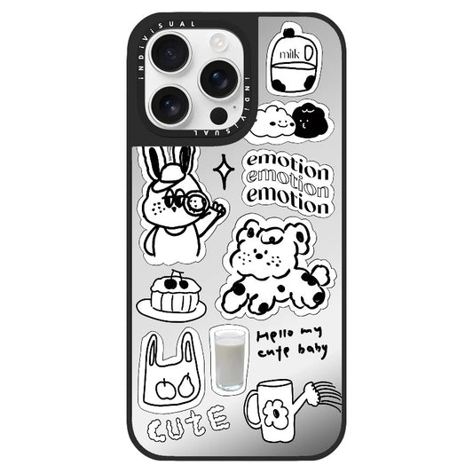 Rabbit and Grocery_Clear Impact Phone Case [1533957]