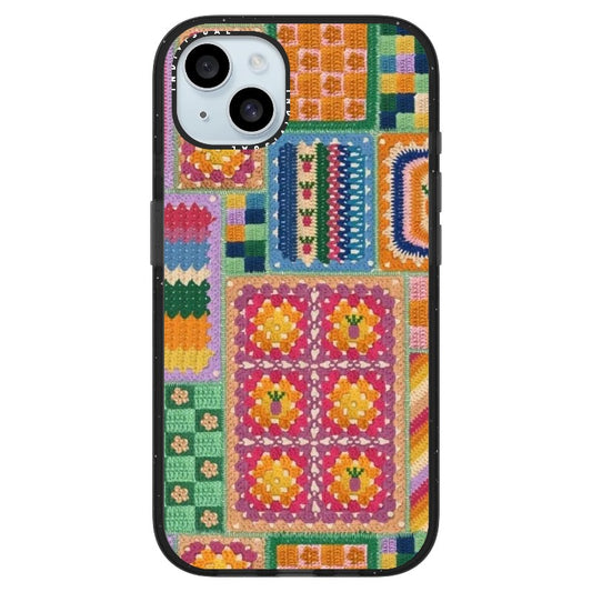 Fabric Art Crochet Style Phone Case_iPhone Ultra-Impact Case [1444125]
