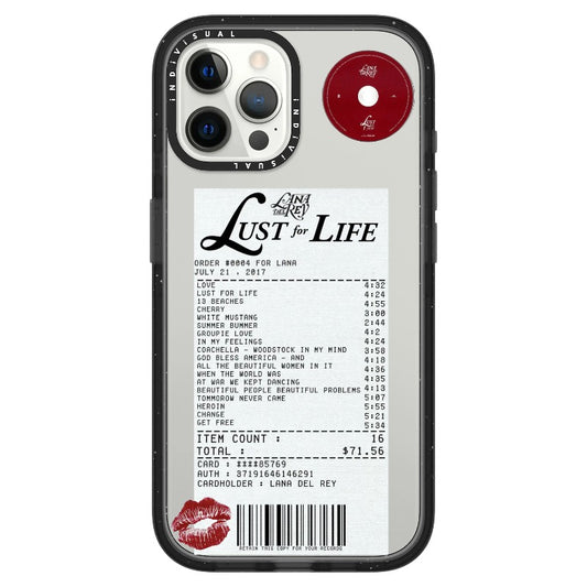 Lana Lust for Life Receipt Style Phone Case_iPhone Ultra-Impact Case [1541783]