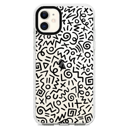 Doodle Line 2_iPhone Clear Impact Case [1502941]