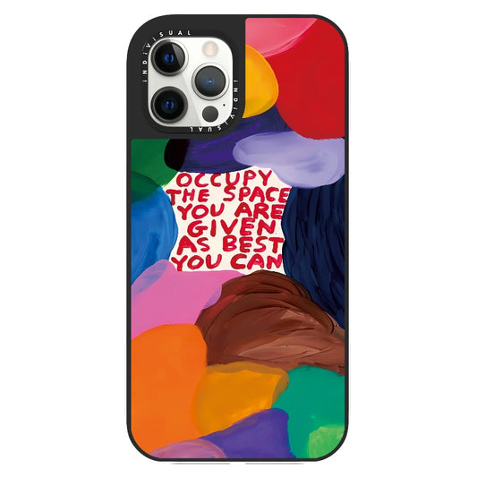 "Occupy the Space"_Clear Impact Phone Case [1504399]