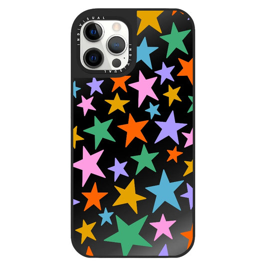 Multicoloured Stars_Clear Impact Phone Case [1552145]