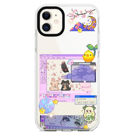 Pixelwave Nostalgia_iPhone Clear Impact Case [1480253]