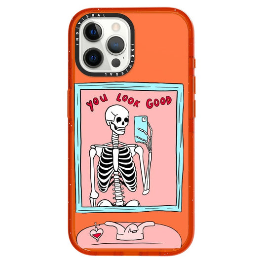 Skeleton Selfie Phone Meme Case_iPhone Ultra-Impact Case [1462248]