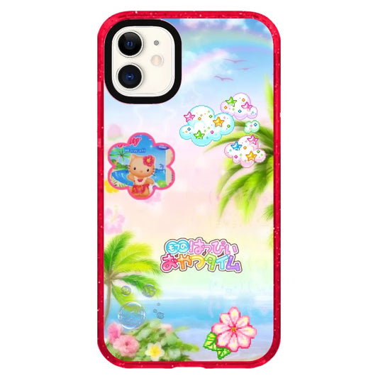 tropical kitty_iPhone Clear Impact Case Limited  [1484673]