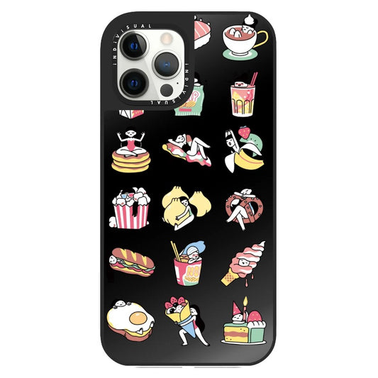 Foodie Girl _Clear Impact Phone Case [1502036]