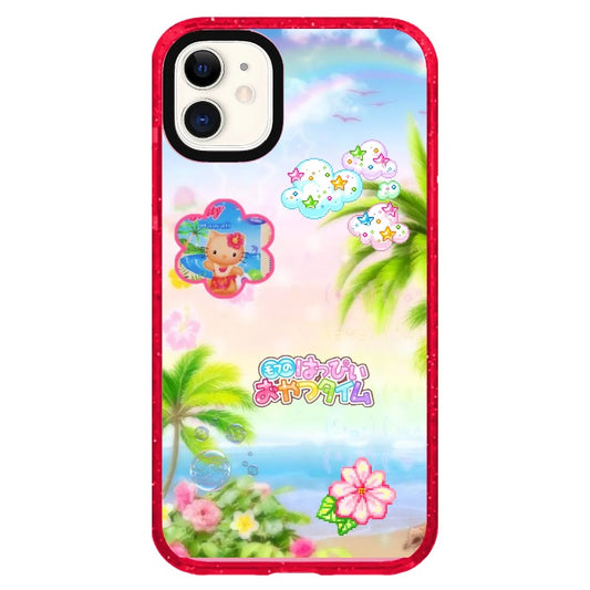 tropical kitty_iPhone Clear Impact Case Limited  [1484673]