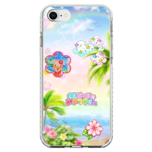 tropical kitty_iPhone Clear Impact Case [1484673]