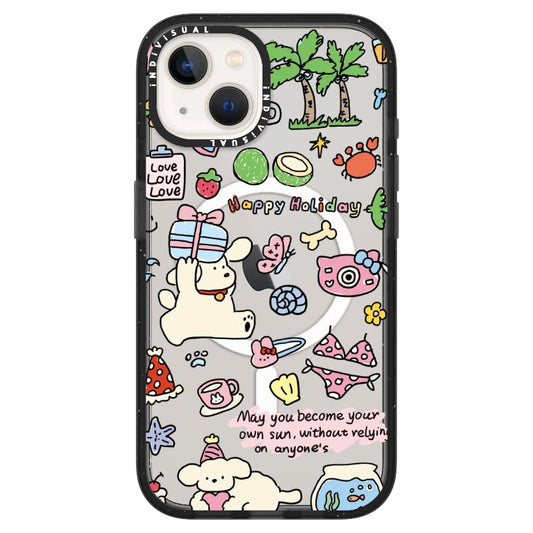 Holiday Puppy Cartoon_ iPhone Ultra-MagSafe Case [1593110]