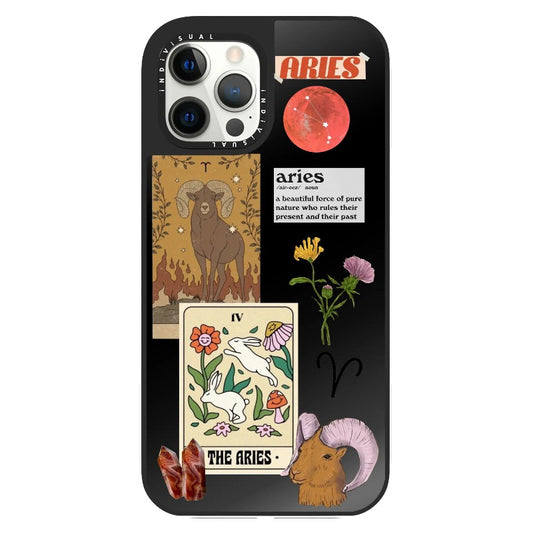 Zodiac Sign Series Aries Phone Case_Clear Impact Phone Case [1284542]