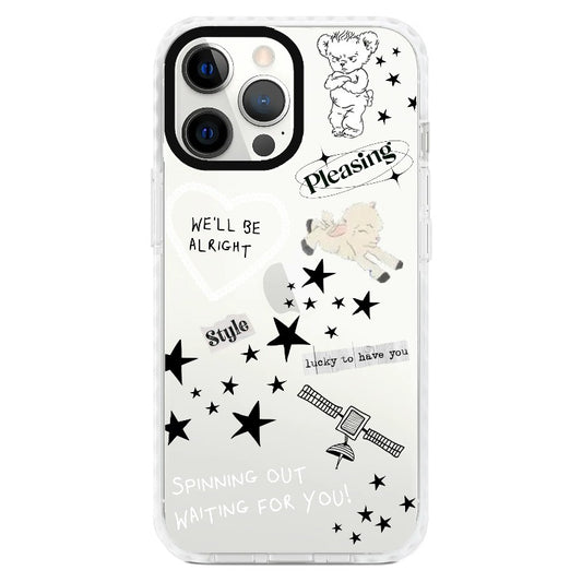 Satellite Girlies_iPhone Clear Impact Case Limited  [171718]