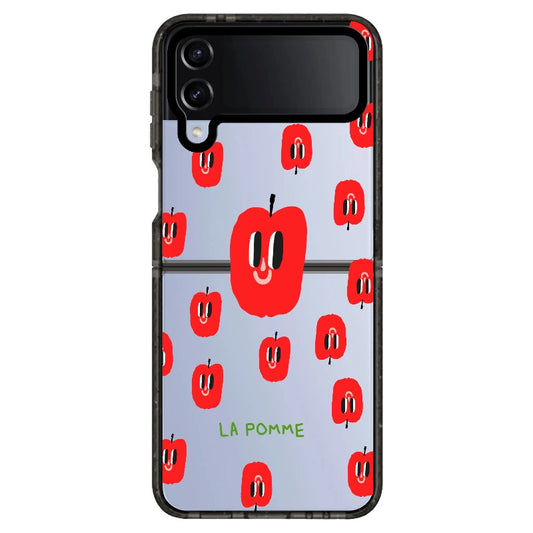 "Le Pomme" Apple Illustration Phone Case_Samsung Z Flip [1445108]
