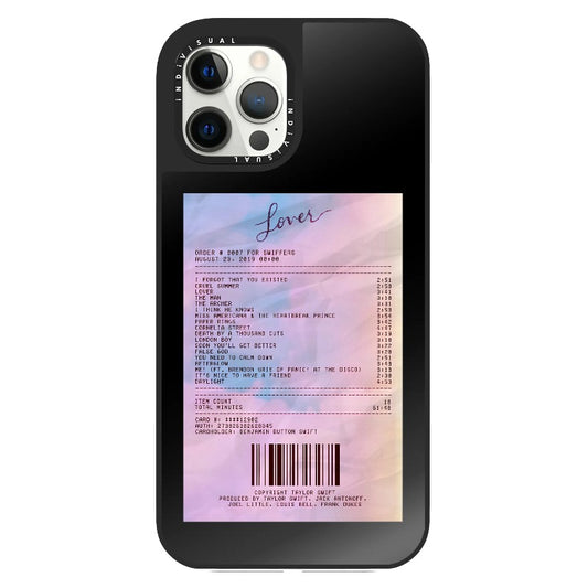 T.S Lover Receipt Phone Case_Clear Impact Phone Case [1511238]