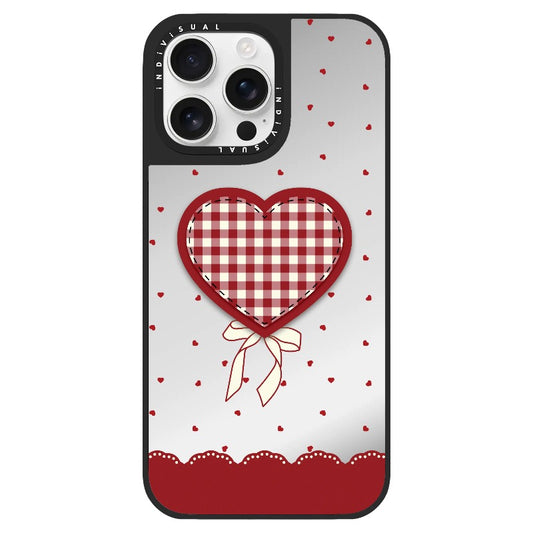 "Be Fearless" Heart, Lace and Polka Dots Phone Case_Clear Impact Phone Case [1503684]