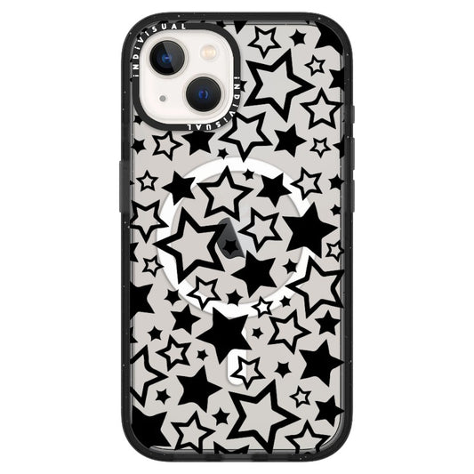 Star Girl Aesthetic Black Stars_ iPhone Ultra-MagSafe Case [1463396]