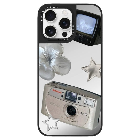 Y2K Style Film Camera and Old TV Phone Case_Clear Impact Phone Case [1447969]