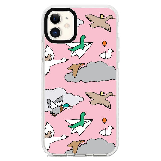 Goose' s back_iPhone Clear Impact Case [1610464]