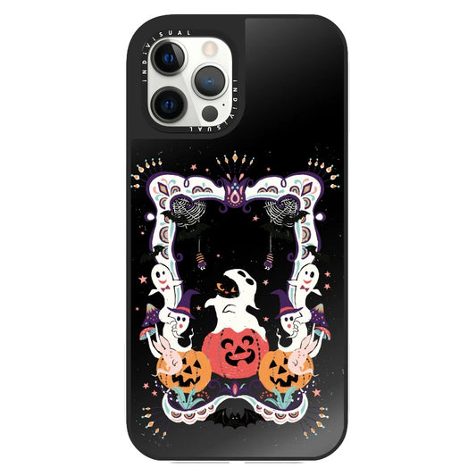 Halloween Black Cat and Pumpkin Phone Case_Clear Impact Phone Case [1498829]